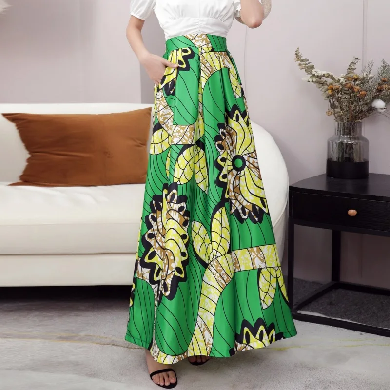Gonne lunghe Vintage floreali taglie forti 3XL per donna Boho estate 2022  Jupe Femme tasca a vita alta Indie Folk Maxi gonna donna - AliExpress  Women's Clothing