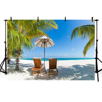 

TAIBO Vinyl Background Photography Beach and Ocean Background Seascape Photo Studio Backdrop Photocall