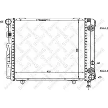 Радиатор системы охлаждения без AC АКПП\ MB W124 2.2i 16V 92 STE