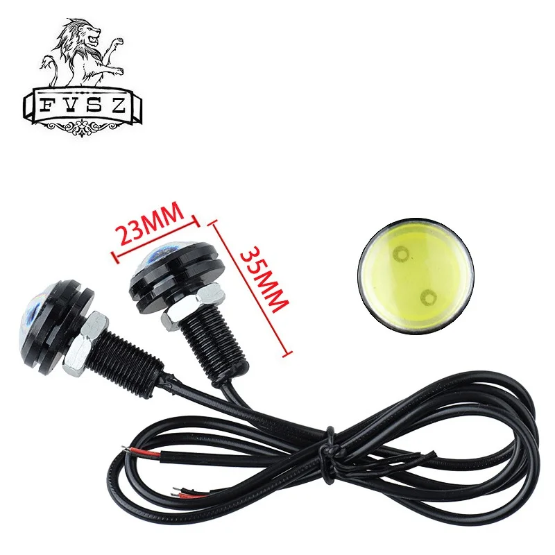 Светодиодная автомобильная лампа Hawkeye высокой мощности 23 мм 2 шт.|12v car led lamp|car lightlamp