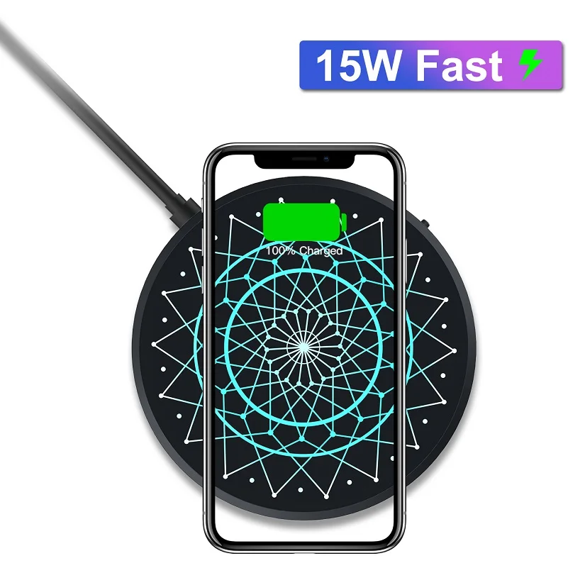 Najtaniej Bezprzewodowa ładowarka NILLKIN 15W Max dla Huawei P30 Pro dla Xiao mi mi 9 2.5h pełne ładowanie dla iPhone 11 XS XR dla samsung uwaga 10 S11