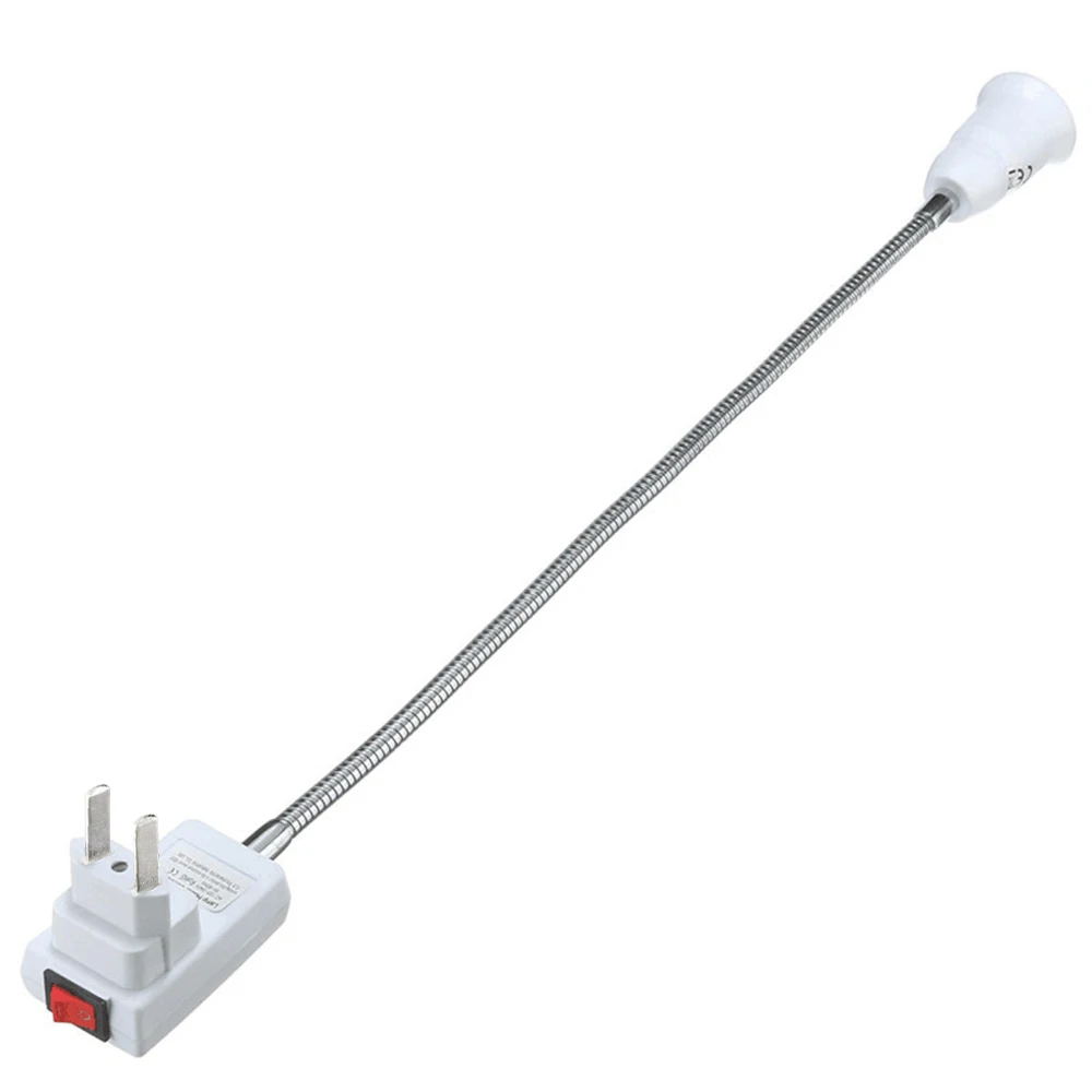 E27 Flexible Bulb Light Expansion Adapter Converter Power Socket Screw Lamp Wall Extend Converter Base Holder US/EU plug lamp holder,lamp bulb holder,socket converter,lamp base,lamp socket adapter,lamp socket extender,diy lighting accessories,switch socket,lamp socket tool