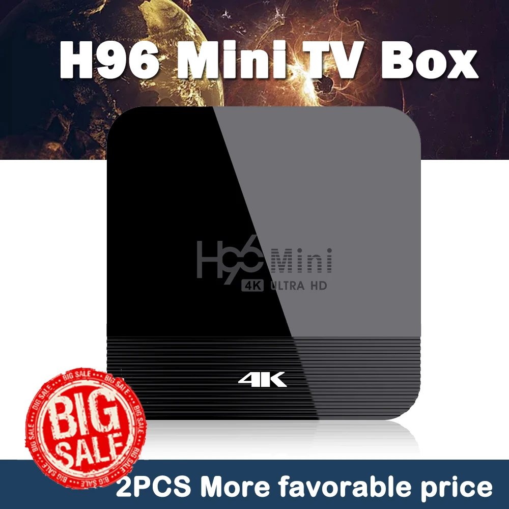 H96 мини H8 Android 9,0 ТВ приставка 2 Гб 16 Гб Rockchip RK3328A 2,4G/5G 1080p 4K BT Wifi медиа tienda de Google Netflix H96 мини набор