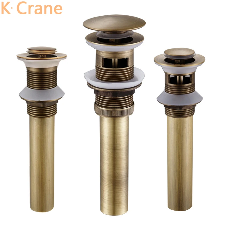 Выдвижная раковина для раковины латунная сливная крышка пробки отверстия