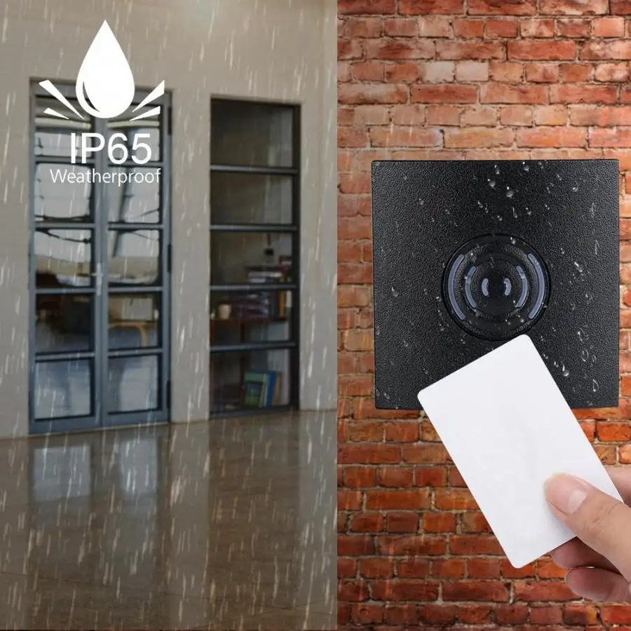 Открытый 125KHz Wiegand 26 IP65 RFID считыватель карт для система контроля допуска к двери