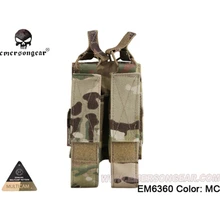Emersongear Emerson MP7 подсумок двойной подсумок для MP5 MP7 KRISS MOLLE подсумок страйкбол военная армейская Экипировка