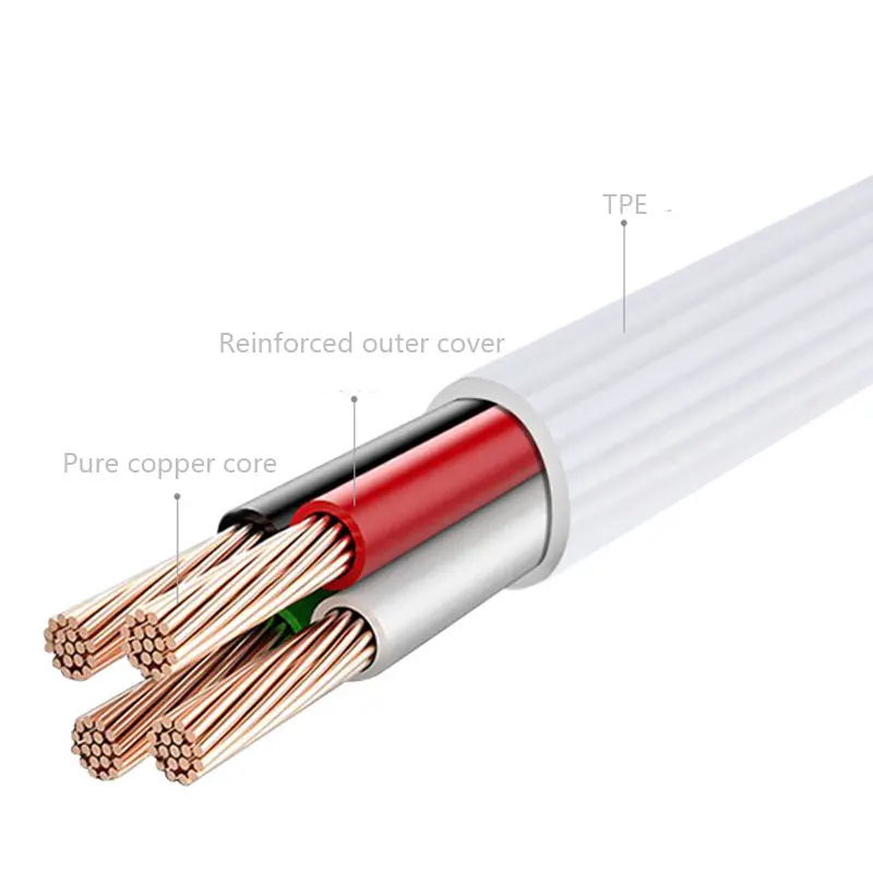 Кабель Cafele usb type-c 1 м 2.1A Micro Usb кабели для iphone Xs Max Plus Xiaomi Mi9 Mi8 Redmi Note 7 Hua wei Glory samsung Oppo