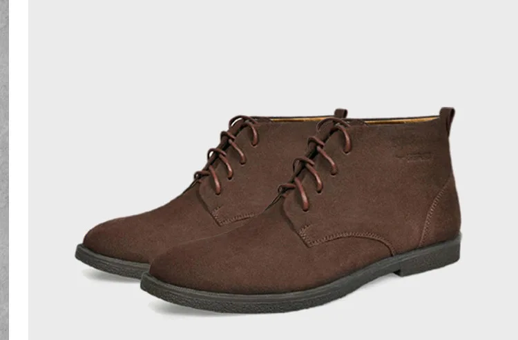 SunNY Everest/мужские ботинки; зимние ботинки-дезерты; Ботинки martin; Плюшевые мужские зимние ботинки из спилка; botas 37-47