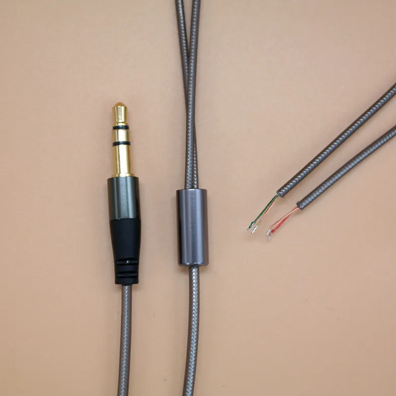 2 Cavi Di Riparazione Per Cuffie 3.5mm Jack Stereo - Cavo In TPE Con Rame OFC, Lunghezza 1.5m - 3