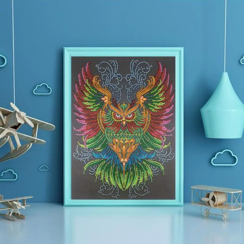 5D DIY модная алмазная живопись особой формы уникальный дизайн сильное чувство искусства животные комплекты для вышивки/мозаики Декор стен