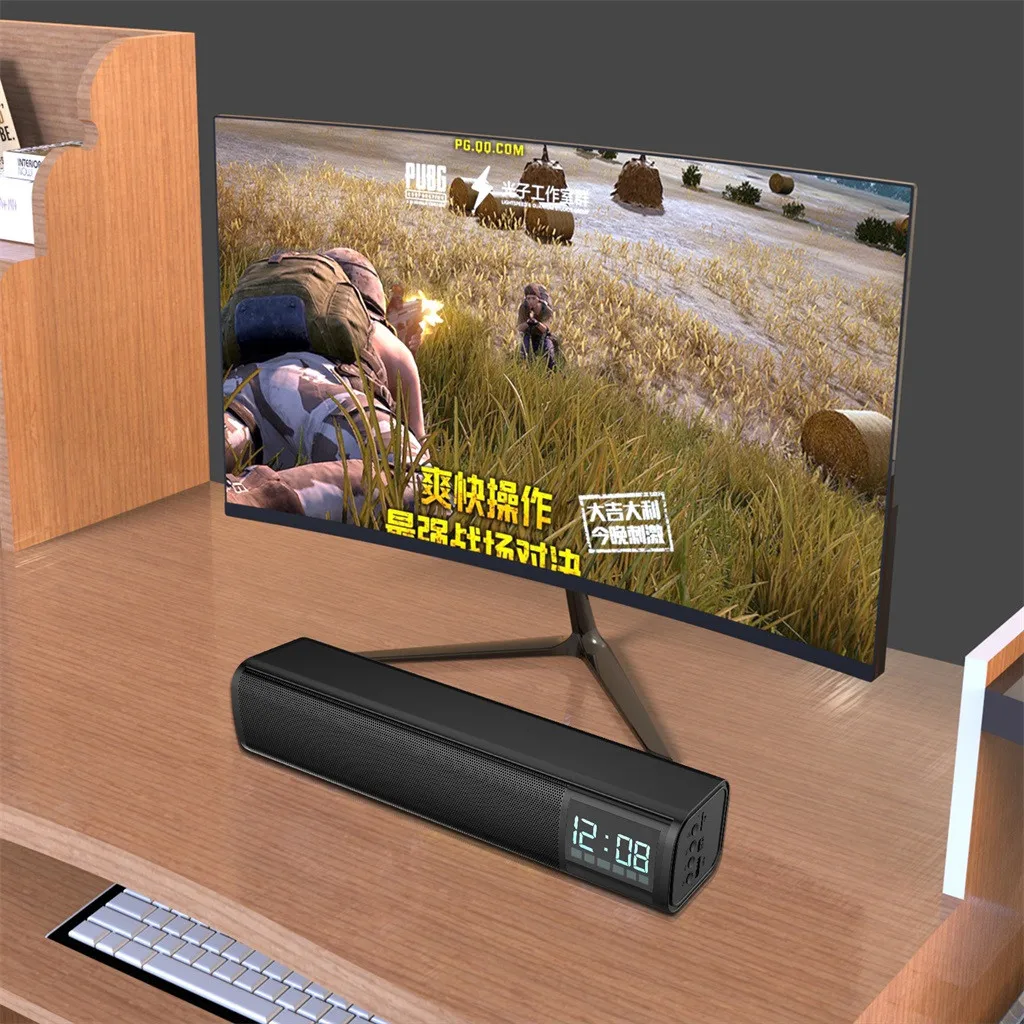 Bluetooth 5,0 длинная полоса двойной рог 3D объемный бас динамик сабвуфер для ПК Bluetooth динамик Портативный беспроводной громкий динамик s