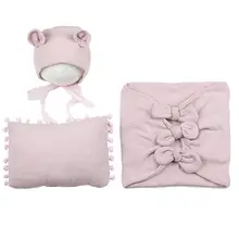 

3Pcs/Set Photography Clothing Warm Comfortable Cute Shape Infant Sleeping Bag for Newborn Baby Blanket Newborn Photography Props