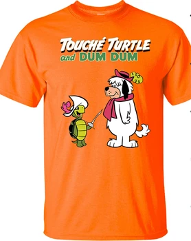 

CARTOON Touche Turtle and Dum Dum V1 TV Series 1962 T-Shirt S-3XL funny O Neck Tops Tee Shirt