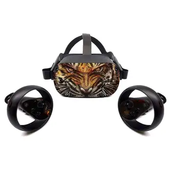 

Tiger Decal Stickers Skin for Oculus Quest,Protective, Durable, and Unique Vinyl Decal Wrap Cover | Easy to Apply, Remove