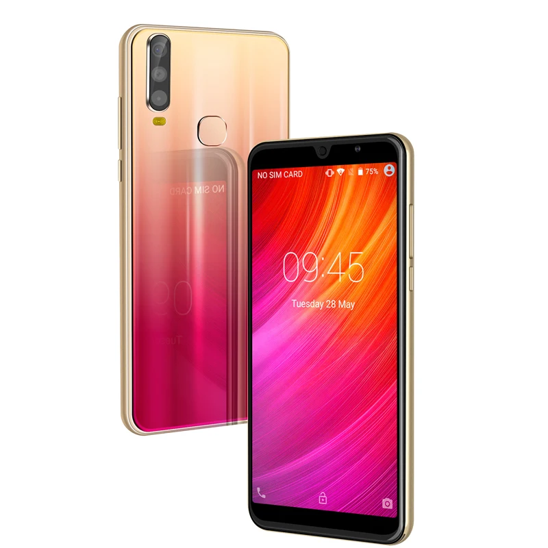 XGODY 6 дюймов 18:9 3g смартфон A70 Android 8,1 Dual SIM Celular 1 Гб+ 4 Гб MTK6580 четырехъядерный gps WiFi 5Мп камера 2800 мАч мобильный телефон