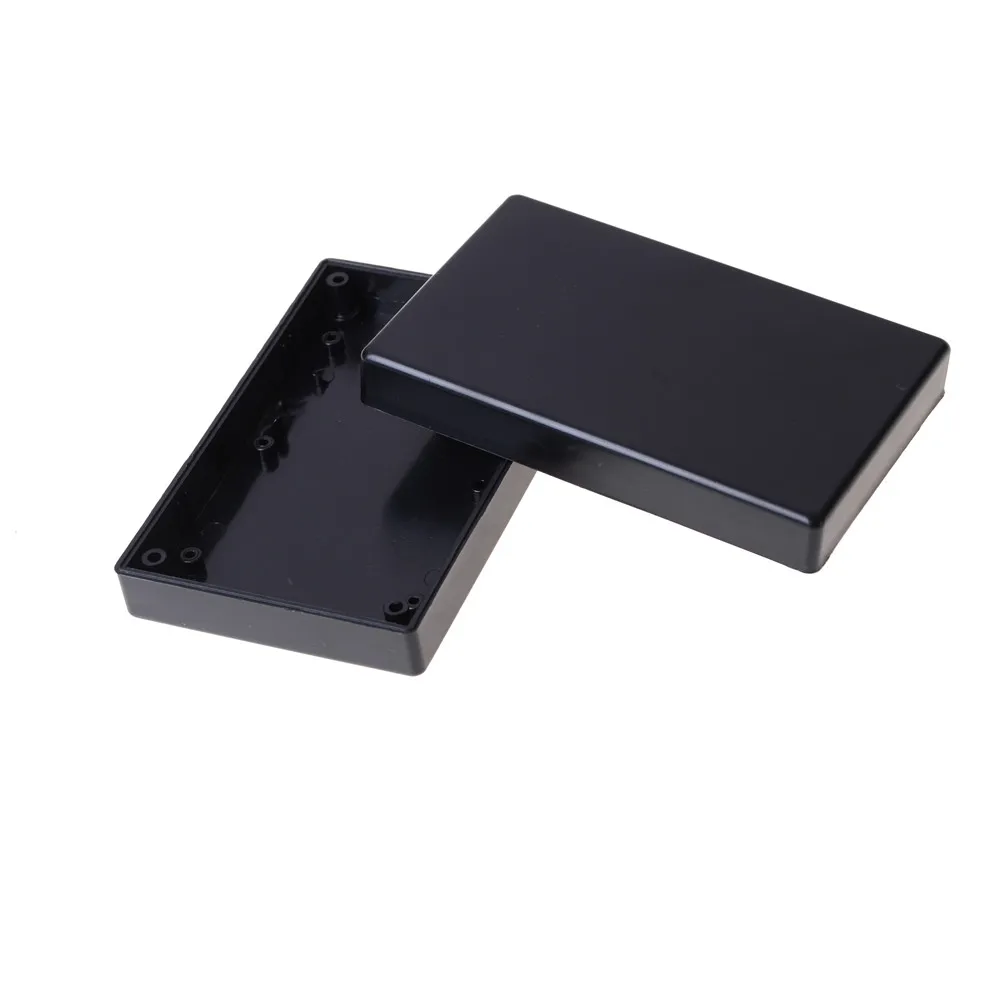 1PCS Black Color 125*80*32mm Waterproof Cover Project Box Electronic Case Enclosure High Quality