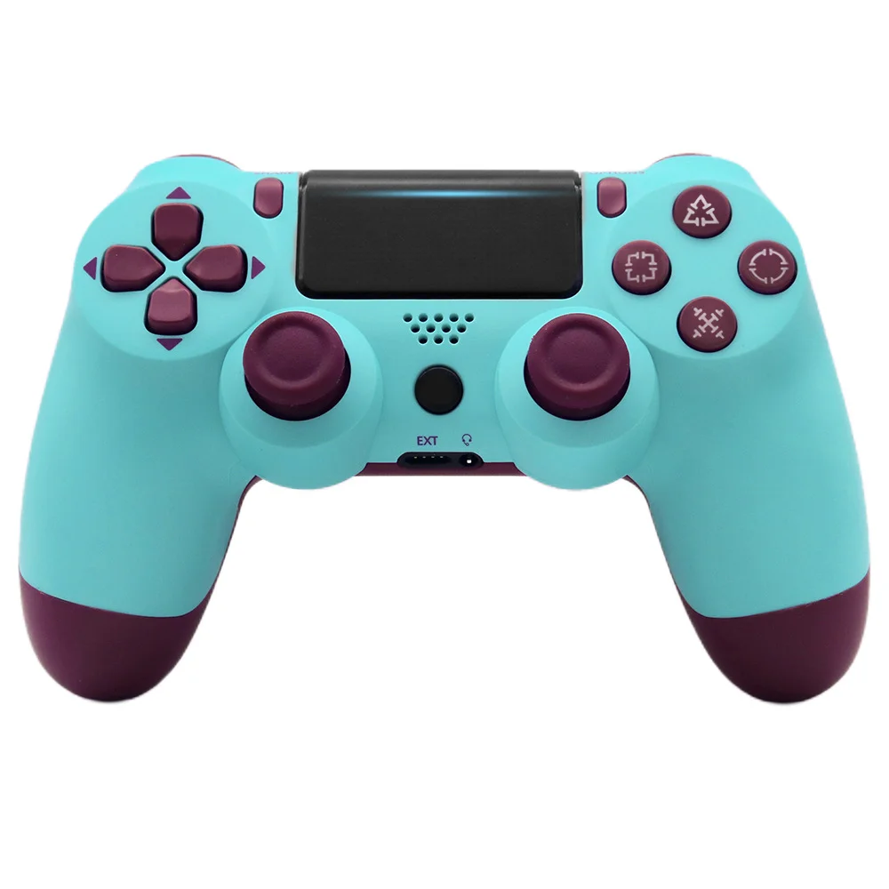 Bluetooth беспроводной/проводной джойстик для PS4 PS3 DualShock4 контроллер подходит для консоли mando для Playstation геймпад джойстик - Цвет: Wireless SkyBlue
