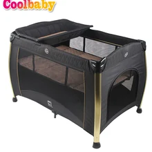 Coolbaby манеж многофункциональная складная кровать портативная детская колыбель с москитной сеткой Детский шейкер