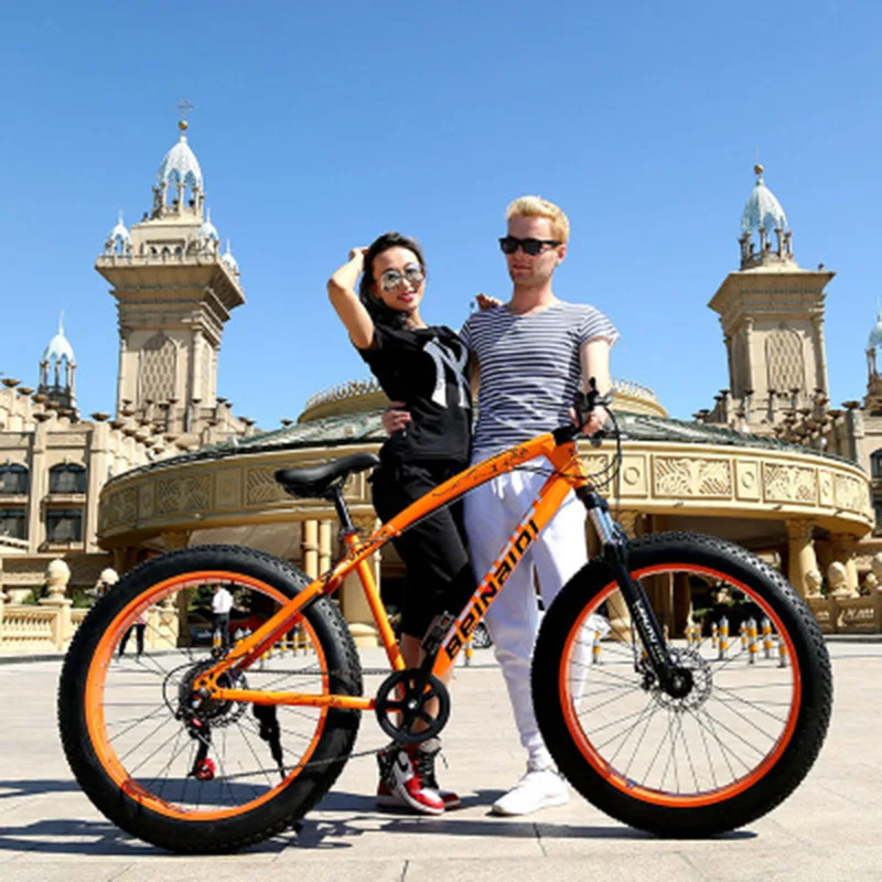 24-inch Snowmobile 4.0 Widened Big Tyre Variable Speed Fat Tyre Buffer Mountain Bike Beach Car 24-inch Snowmobile 4.0 Widened Big Tyre Variable Speed Fat Tyre Buffer Mountain Bike Beach Car