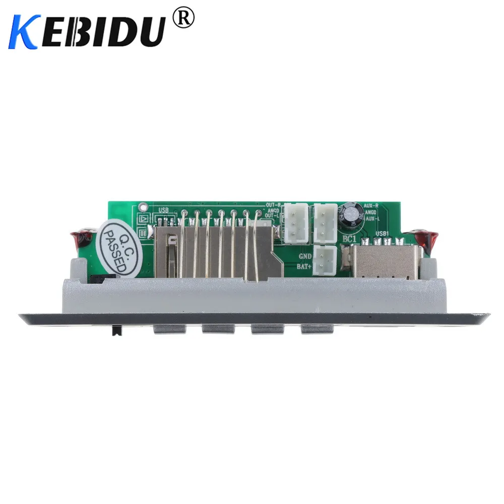 MP3 декодер плата модуль Bluetooth 5,0 автомобильный комплект TF USB fm-радио Aux MP3 декодирующая плата музыкальный плеер DIY автомобильный аксессуар