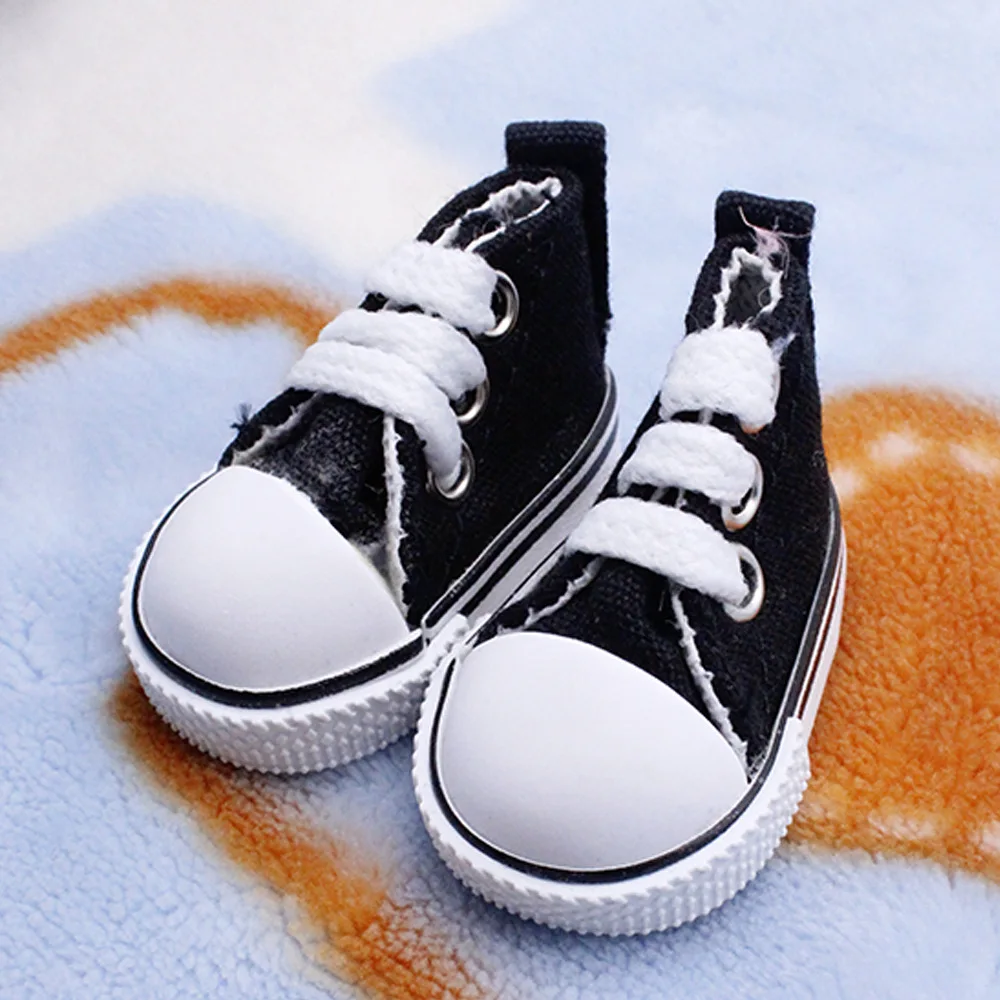 5 см парусиновая обувь BJD кукла модная мини обувь для куклы повседневные куклы аксессуары DIY ручной работы детская обувь кроссовки