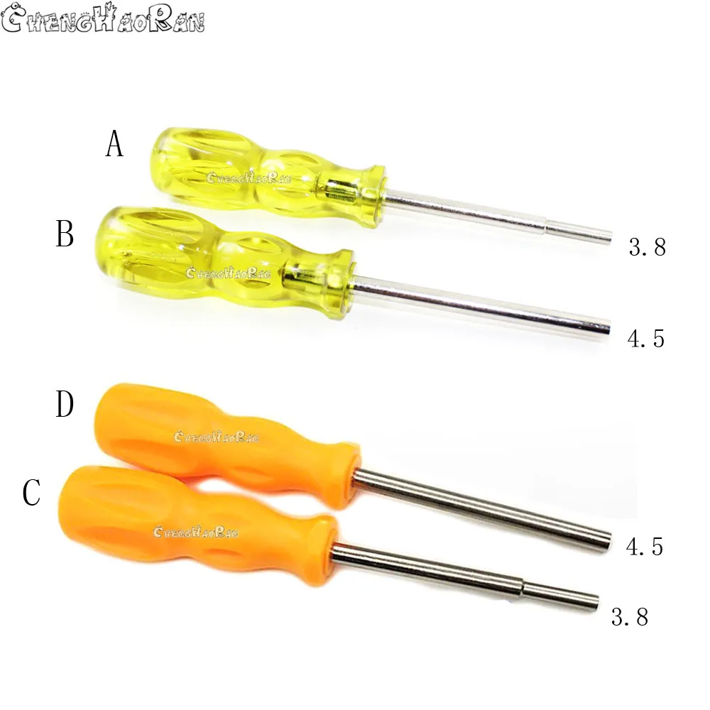 1 Pz 1 Paio 3.8Mm 4.5Mm Riparazione Cacciavite Set Strumento Per Nes Snes Sega N64 Game Boy Console E Cartuccia