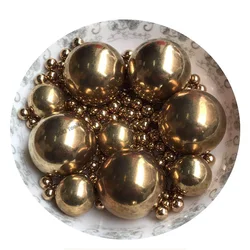 Solid H62 Brass Ball High Precision Smooth Round Beads Dia 0.9/1/1.2/1.8/2/2.381/2.5/2.8/3/3.175/3.5/4/4.45/4.5/4.763/5mm - 45mm