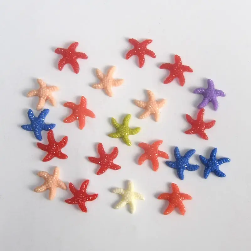 10 шт смолы милые миниатюрные морские звезды для желаний бутылки DIY милые ремесла Мини искусственные украшения RFID Блокировка Декор#808