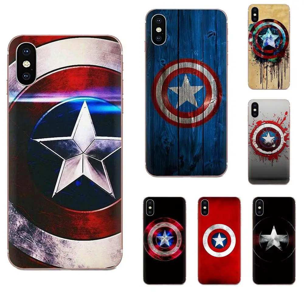 Captain America Lovely Phone Case For Galaxy Note 10 A10E A10S A20S A30S A40S A50S A6S A70S A730 A8S M10S M30S Lite Plus | Мобильные