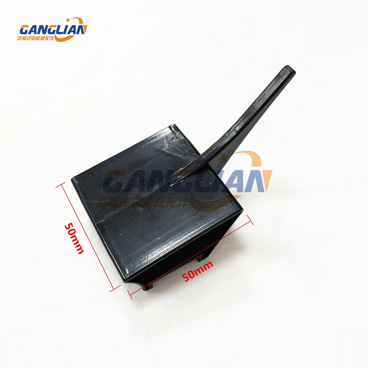 10 Pieces Heidelberg M600 Goss Black Carrier 50X50mm Black Finger WEBGS2 Large Sheet Guide Rotary Printing Machine Spare Parts