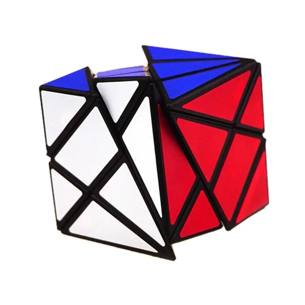 Black Axis Magic Cube изменить irrustly скоростной куб с матовой наклейкой Twisty головоломка игрушка для раннего развития для студентов - Цвет: Black