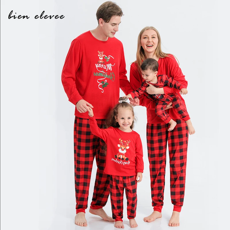 NEW Family Matching Christmas Pyjamas Xmas Festive Nightwear Pajamas PJs Sets UK 