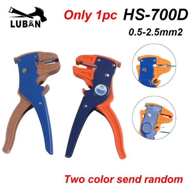 1Pcs FS-D3 Self-Adjusting Insulation Wire Stripper with Stripping Cutter VAP 1Pcs FS-D3 Self-Adjusting Insulation Wire Stripper with Stripping Cutter VAP