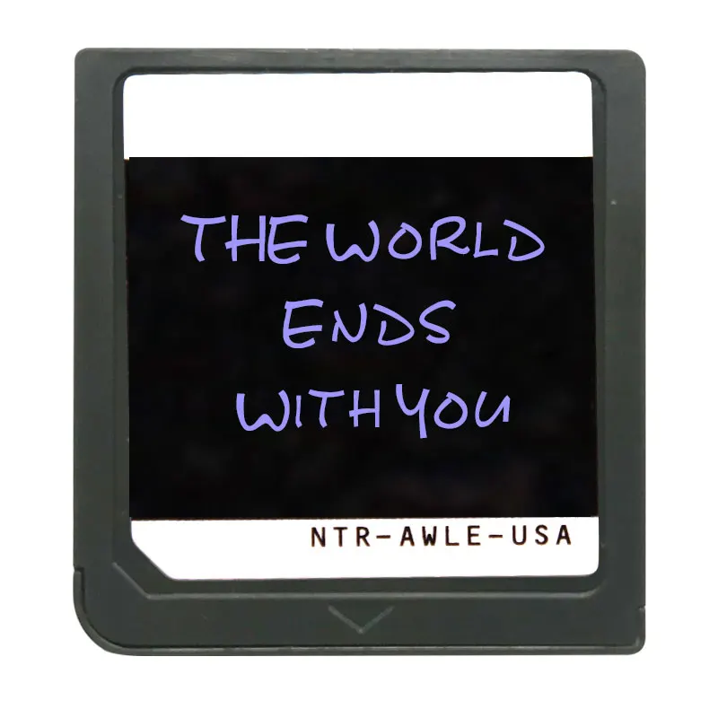 Картридж для видеоигр The-World-Ends-You-DS 3DS 2DS Версия США Английский язык