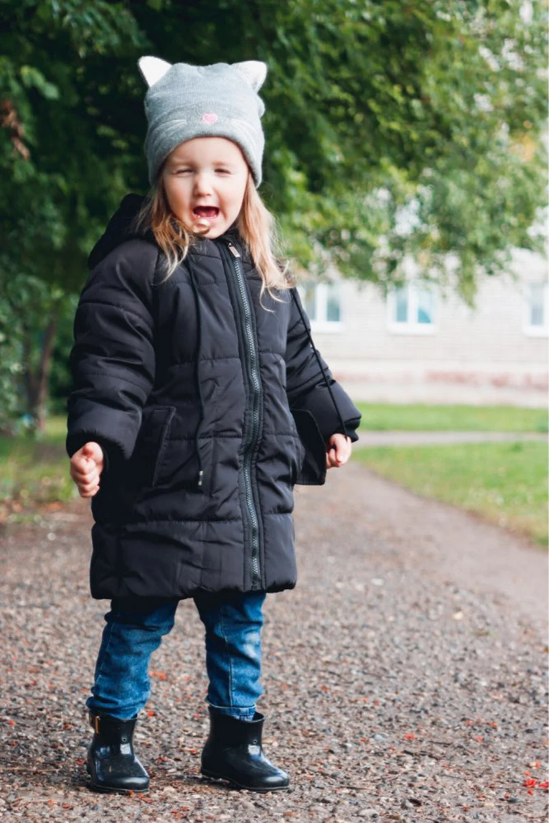 Casual Baby Girls Winter Outerwear & Coats