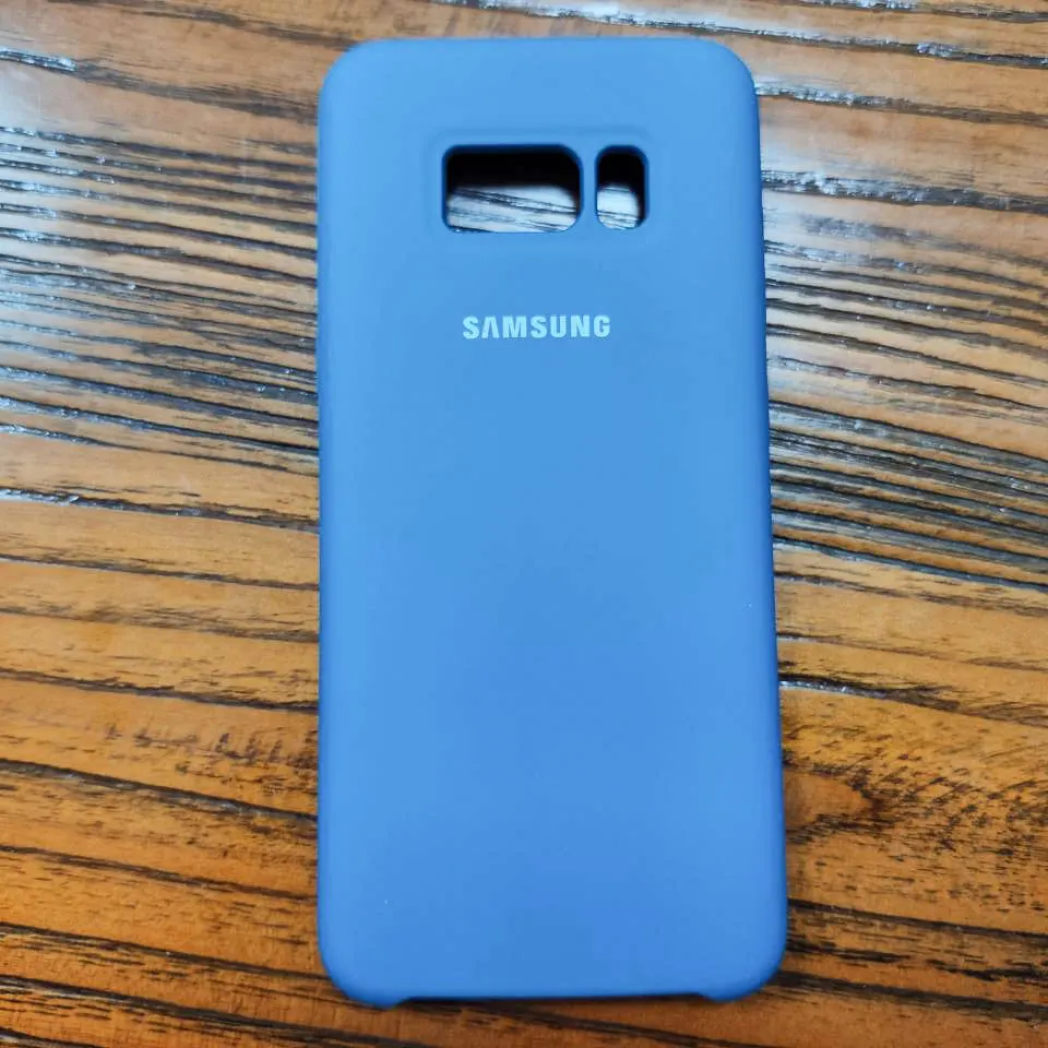Blue samsung Galaxy S8 S8 Plus силиконовый чехол 360 Защита противоударный G950 G955 Защитная крышка для телефона - Цвет: Blue