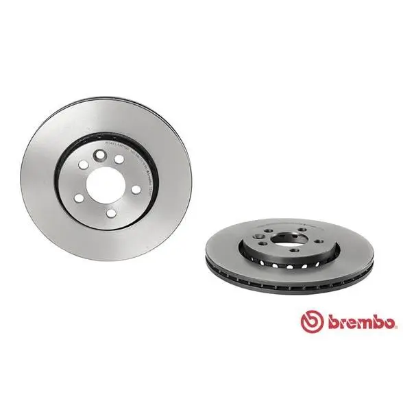 Диск тормозной передний вентилируемый ROVER 75(RJ) BREMBO 09.78
