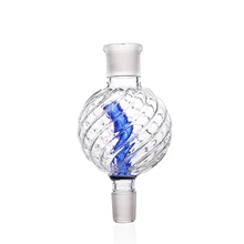 1 pc borosilicate glass hookah molasses catcher joint dia 18.8mm narguile chicha tobacco oil collector metal shisha accessory