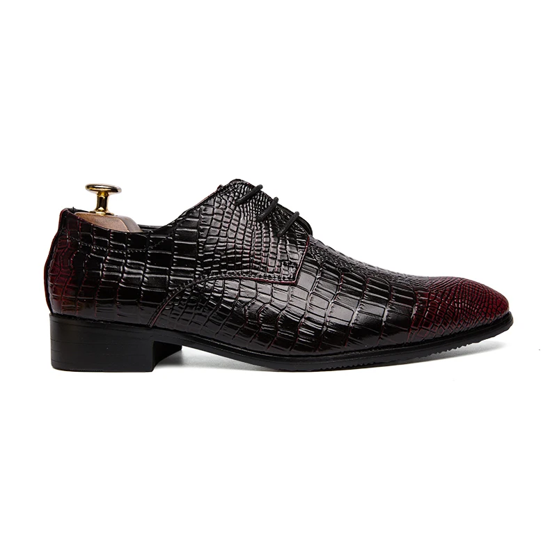Men Shoes England Trend Leisure Leather Shoes Breathable For Male Footwear Loafers Men Flats 3#15D50
