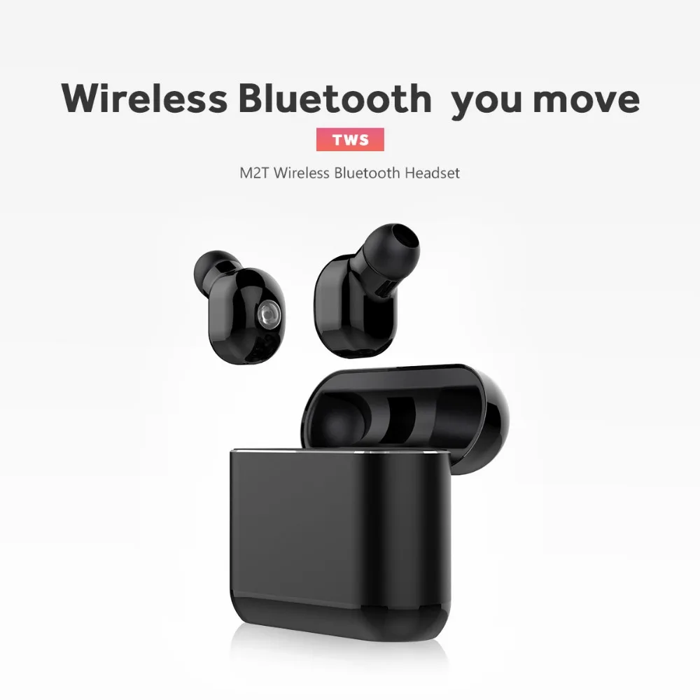 M2T TWS мини беспроводные Bluetooth наушники 5,0 спортивные стерео наушники с микрофоном для samsung iPhone huawei аксессуары
