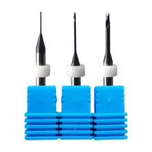 

3pieces dental lab tools milling burs for zirconia yena Coated/diamond coated milling cutter 0.6mm/1.0mm/2.0mm for zirconia