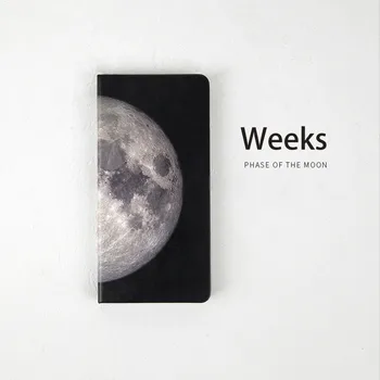 

Fly To The Universe PU Leather Weekly Planner 160P 2021 Undated Agenda Gift