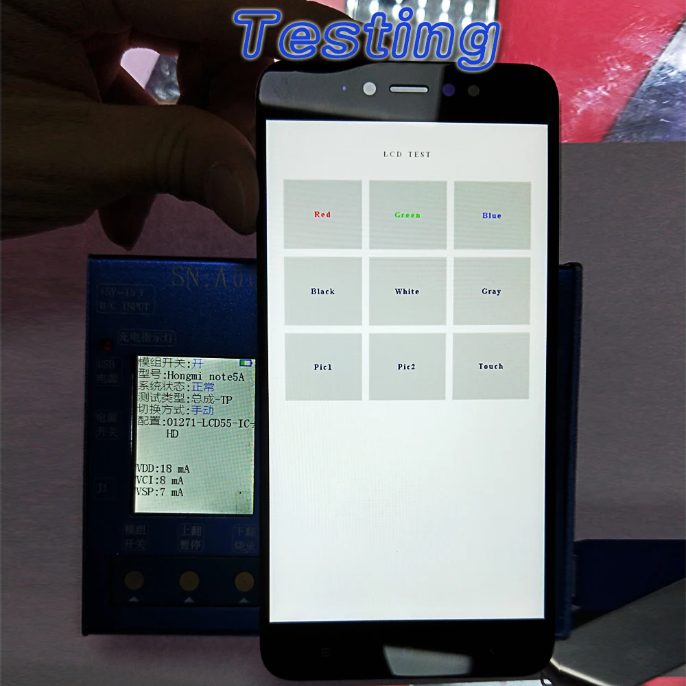 ЖК дисплей Vancca 5 дюйма IPS для Xiaomi Redmi Note 5A 2 Гб ОЗУ сенсорный экран дигитайзер в