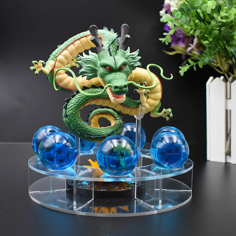 Dragon Ball Z фигурки Shenron Dragonball Z Набор фигурок Esferas Del Dragon Barts полка figulas DBZ с горной полкой