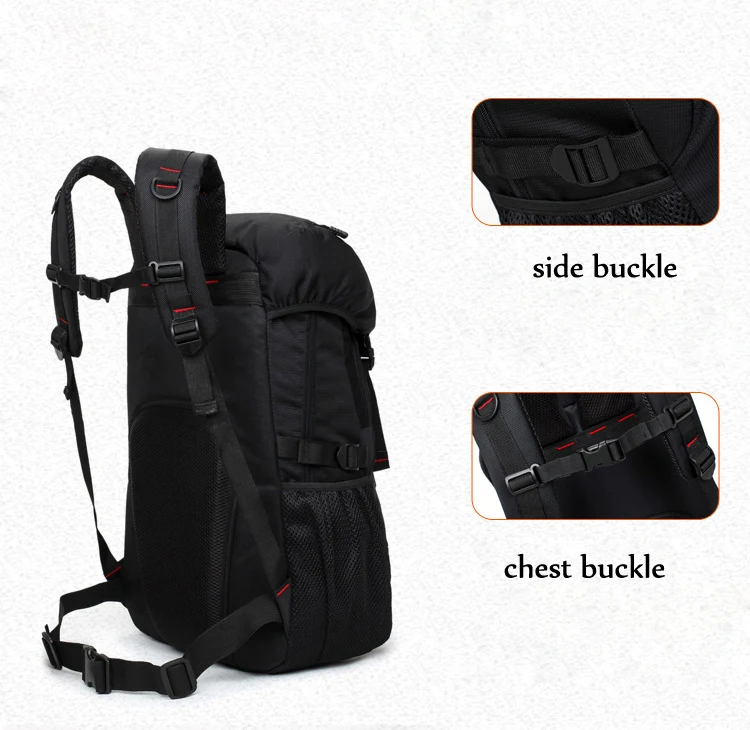 Unisex men backpack travel pack waterproof sports bag pack Outdoor Mountaineering Hiking Climbing Camping backpack for male
