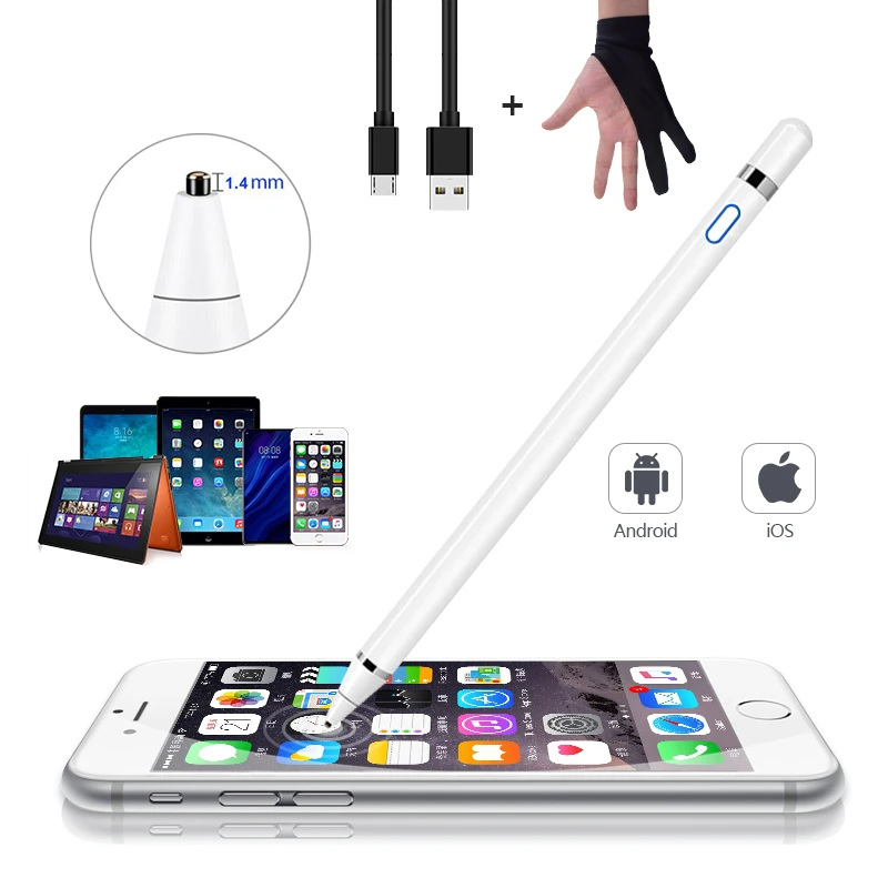 Сенсорная ручка для IPhone11/iPhone11pro/всех планшетов/HUAWEI Mate30/iPhoneX/SAMSUNG GALAXY S10 сенсорный