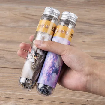 

Mini test tube small puzzle 150 piece scenery world famous painting starry sky adult puzzle decompression toy