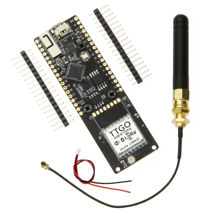 FFYY-Ttgo T-Fox 20Db Lora32 V1.1 Esp32 Lora Oled 0,96 дюймовый Bluetooth Wifi беспроводной модуль Esp-32(915 МГц