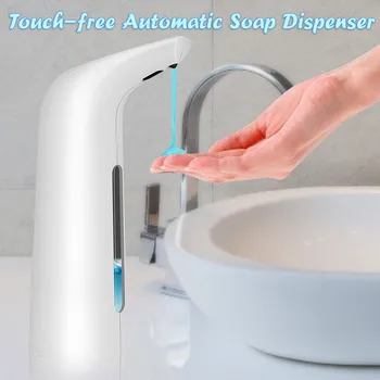 

400ml Automatic Liquid Soap Dispenser Intelligent Sensor Touchless Cleaning Bathroom Automatic Soap Dispenser Liquid Hand Wash