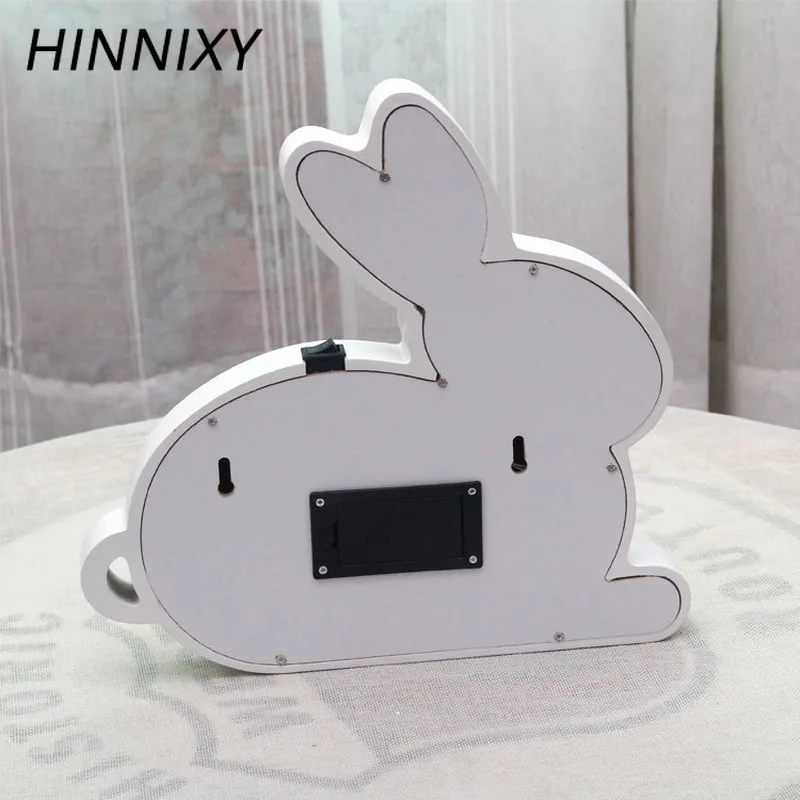 Hinnixy сова кошка ночной Светильник для детской спальни Декор лампа розовый синий дерево мультфильм животное настольная лампа в скандинавском стиле светильник s Детский подарок